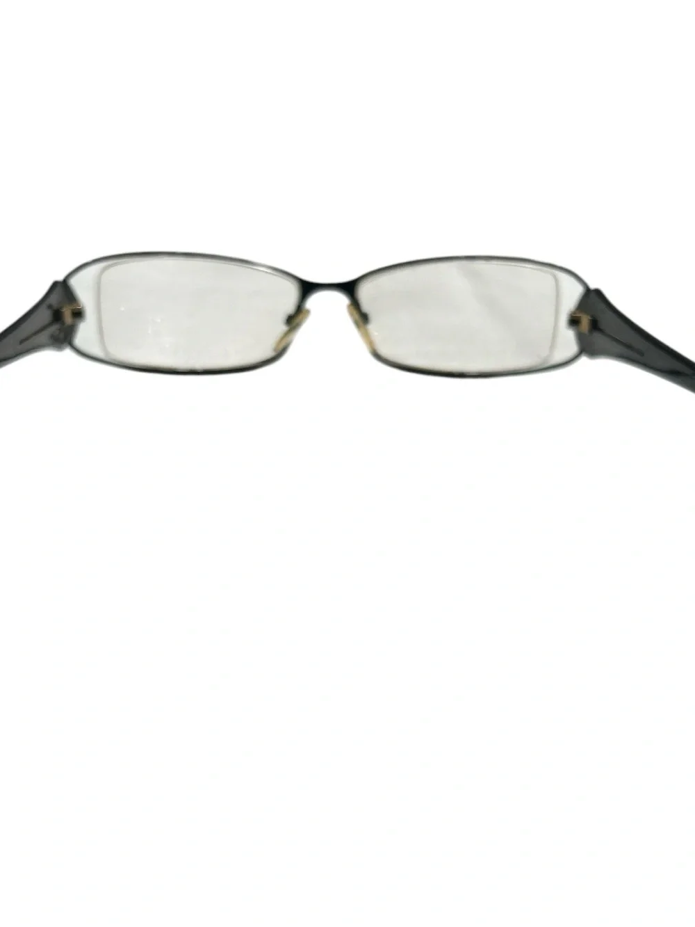 Escada Black Curved Eyeglass Temple Arm